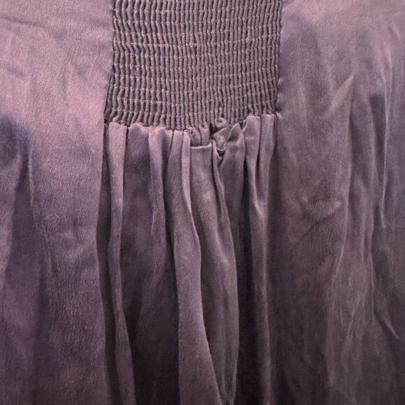 90s sue wong wide leg silk pants (set) - Picture 3 of 4